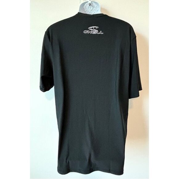 O’Neill Black UPF 50+ Short Sleeve Rash Guard Surf Shirt | XXL | NEW - Picture 5 of 13